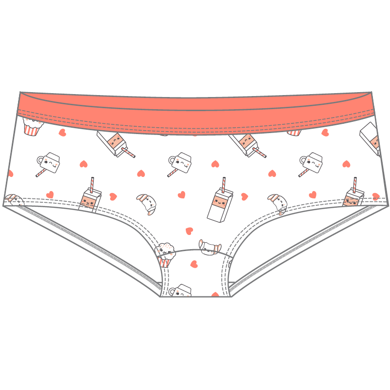 High Quality Cotton Little Kids Panties Custom Boxer Underwear Cotton Kids Underwear Girls