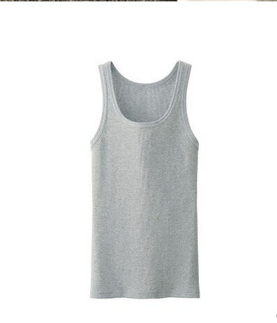 Men's breathable and sweat-absorbing cotton small vest