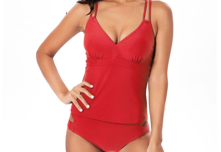 Sexy, solid color swimsuit