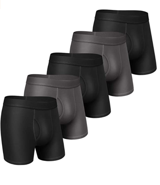 Men's boxer briefs are breathable and flexible