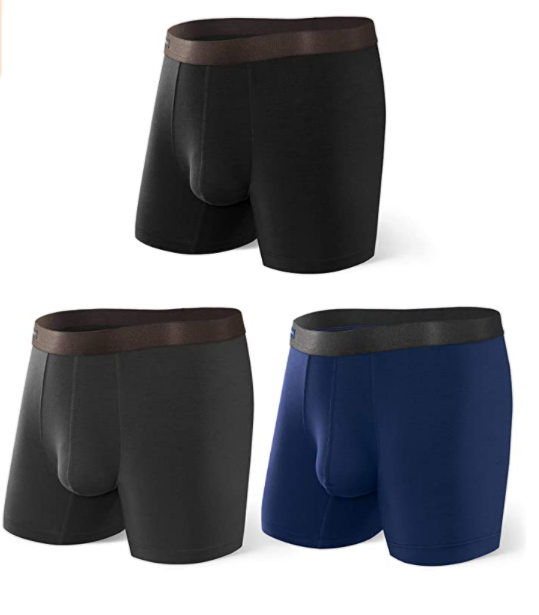 Super soft, comfortable and breathable bamboo fiber basic boxer briefs