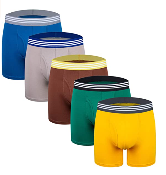 Men's cotton sport briefs with minimal shrinkage