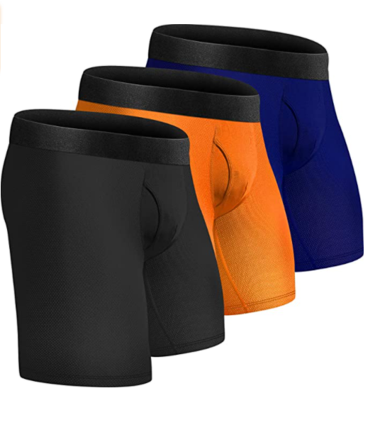 Quick dry stretch boxer briefs