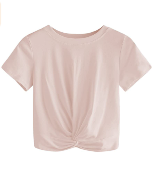 Women's solid color blouse