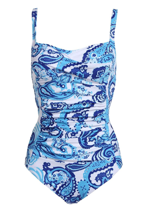 Woman's one-piece bikini