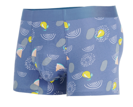 Printed thin breathable boxers