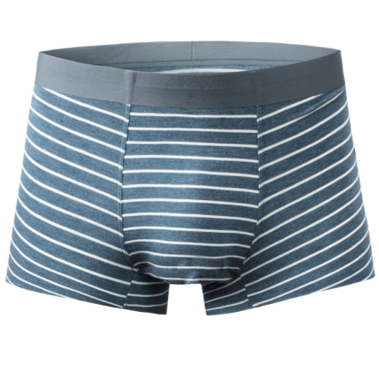 No trace men's striped boxers