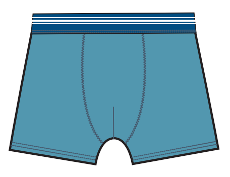 Men's cotton dry and wicking boxers