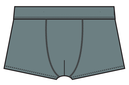 Men's comfortable dry cotton boxers