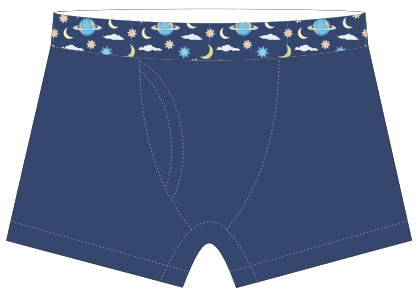 Men's plain color comfortable boxers