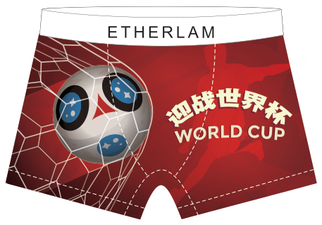 Football printed boxers 04