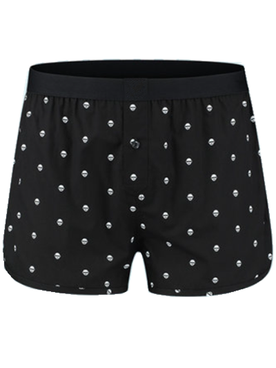 Men's comfortable cotton printed boxers