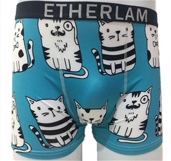 Men's comfortable printed boxers