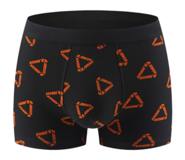 Cotton printed men's boxers