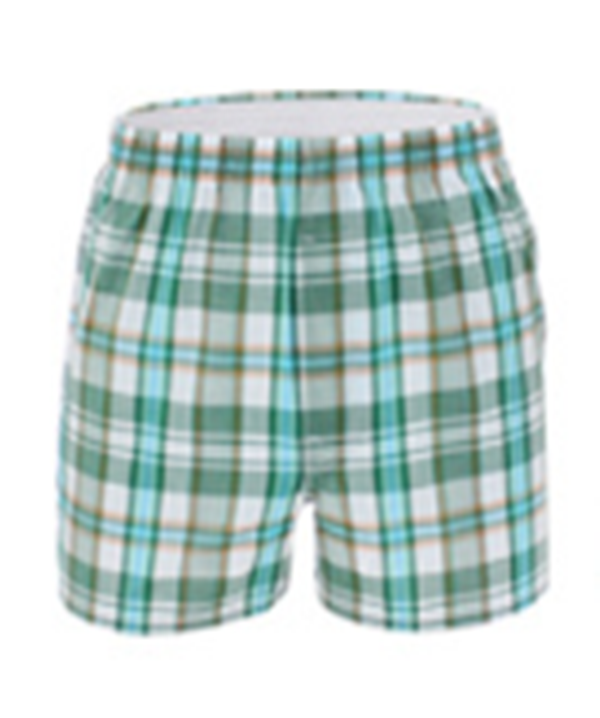 Monogrammed cotton breathable and comfortable men's boxers (07)