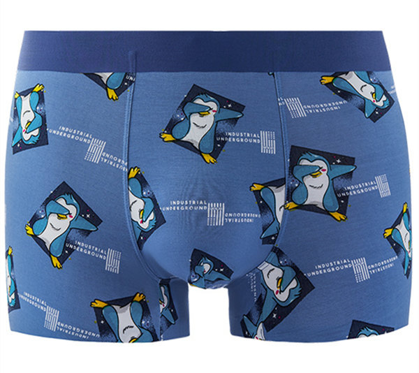 Modal printed breathable men's underwear