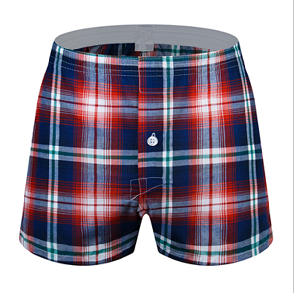 Men's cotton cartoon breathable boxers