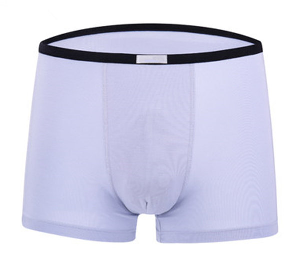 Men's transparent quick dry ice silk traceless underwear