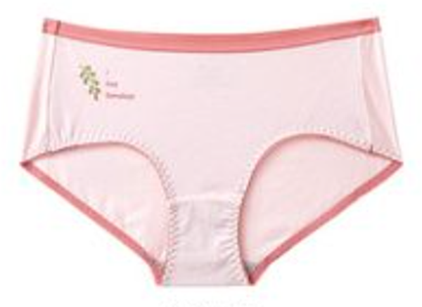 Cotton printed sexy breathable women's underwear