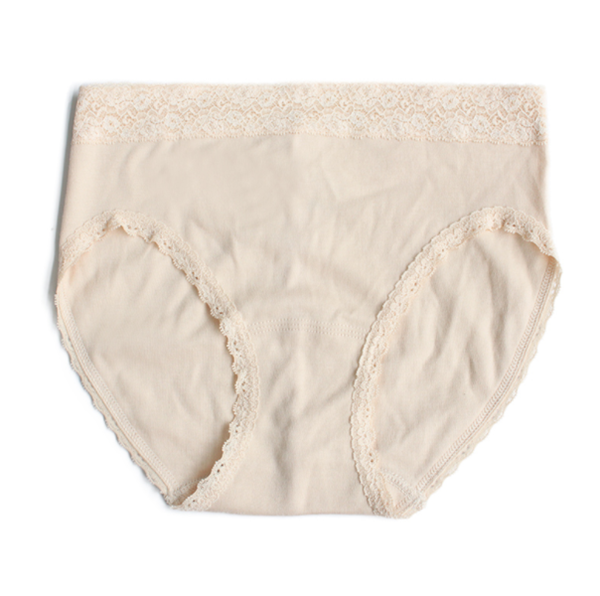 Japanese long staple cotton antimicrobial side-less seam underwear