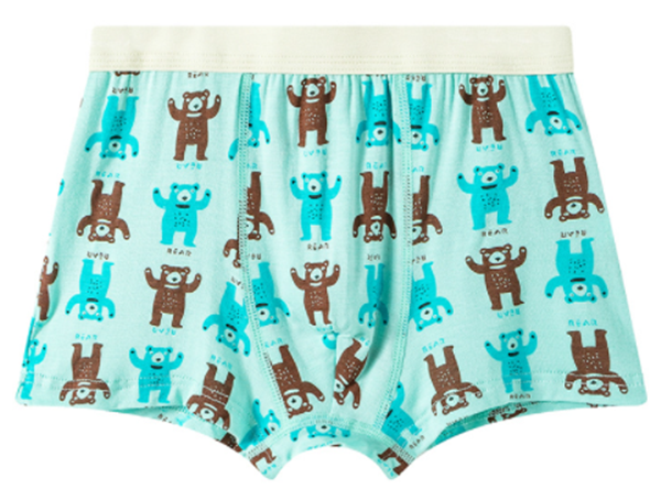 Korean cartoon cotton boy boxers