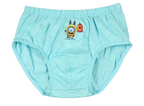 Cartoon boy's cotton briefs