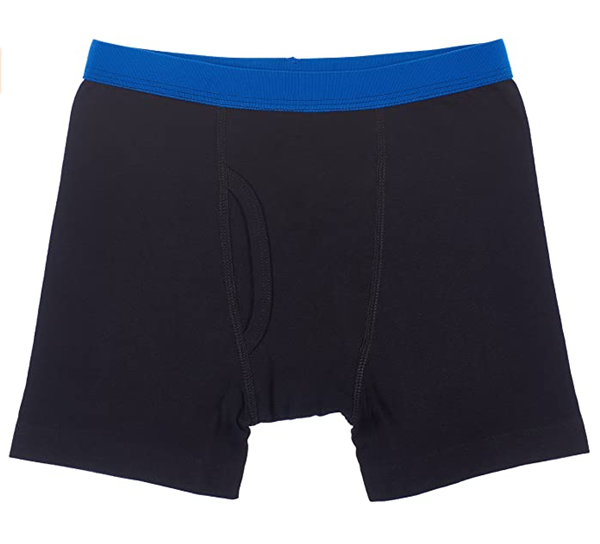 Boys cotton spandex boxer briefs