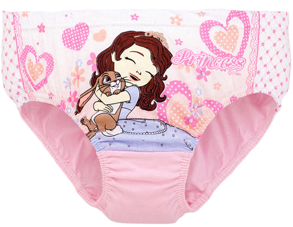 Girl's comfortable breathable briefs