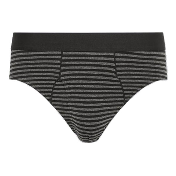 Men's comfortable striped briefs