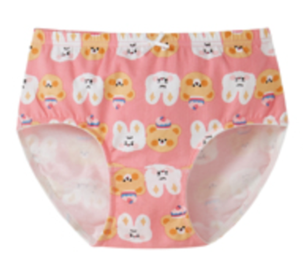 Girls organic cotton underwear