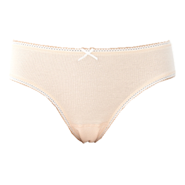 Women's comfortable cotton lace low cut briefs