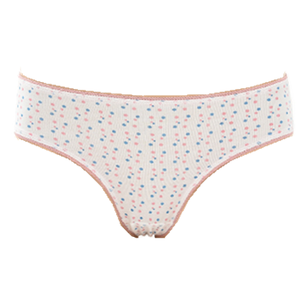 Women's soft breathable cotton lace briefs